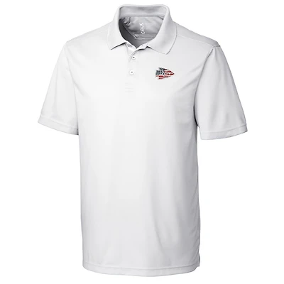 Men's Cutter & Buck White Kansas City Chiefs Americana Fairwood Polo