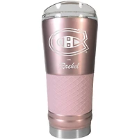 Montreal Canadiens 24oz. Personalized Rose Gold Draft Tumbler