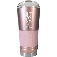 Vegas Golden Knights 24oz. Personalized Rose Gold Draft Tumbler