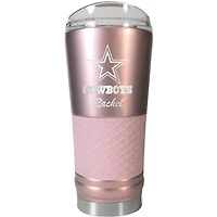 Dallas Cowboys 24oz. Personalized Rose Gold Draft Tumbler