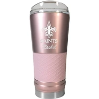 New Orleans Saints 24oz. Personalized Rose Gold Draft Tumbler