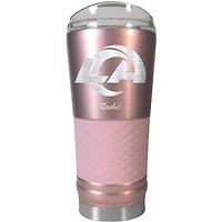 Los Angeles Rams 24oz. Personalized Rose Gold Draft Tumbler