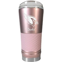Arizona Cardinals 24oz. Personalized Rose Gold Draft Tumbler