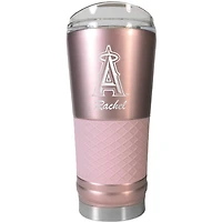 Los Angeles Angels 24oz. Personalized Rose Gold Draft Tumbler