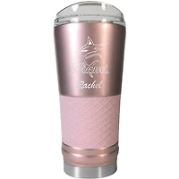 Miami Marlins 24oz. Personalized Rose Gold Draft Tumbler