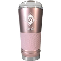 Tampa Bay Rays 24oz. Personalized Rose Gold Draft Tumbler