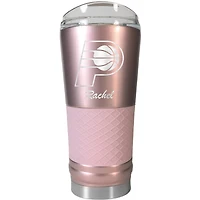 Indiana Pacers 24oz. Personalized Rose Gold Draft Tumbler