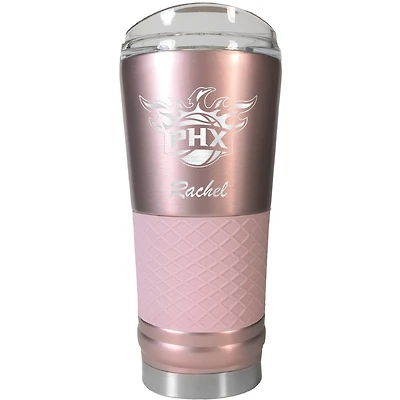 Phoenix Suns 24oz. Personalized Rose Gold Draft Tumbler