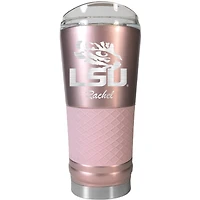 LSU Tigers 24oz. Personalized Rose Gold Draft Tumbler