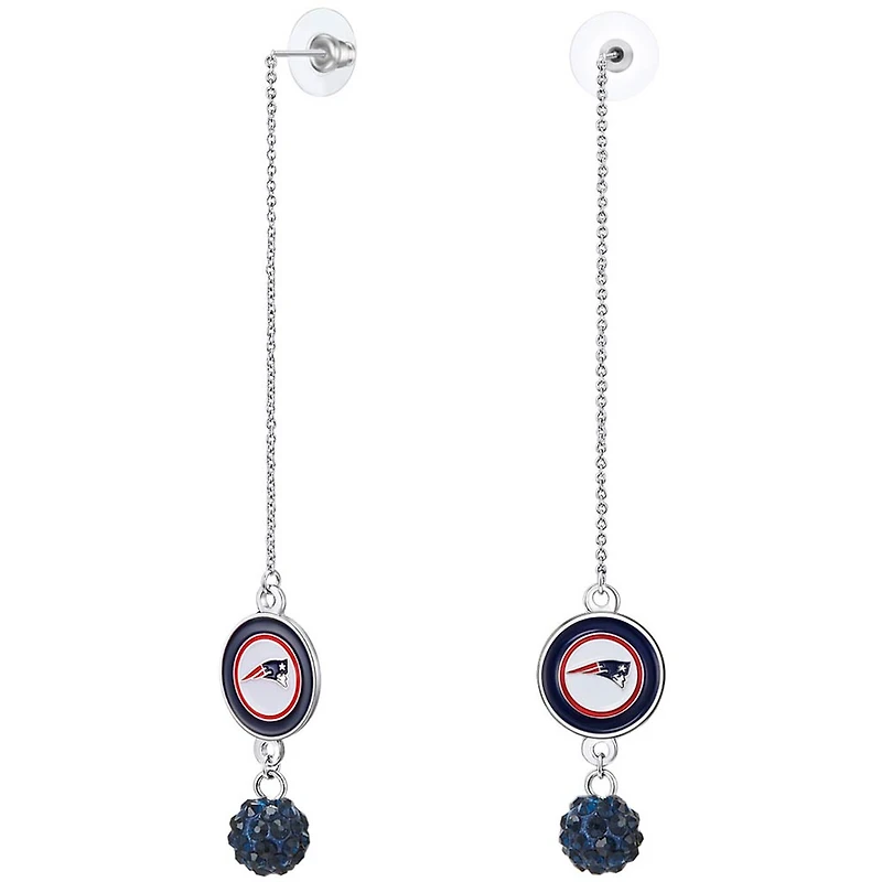 Women's New England Patriots Chain Pierce Shambala Earrings