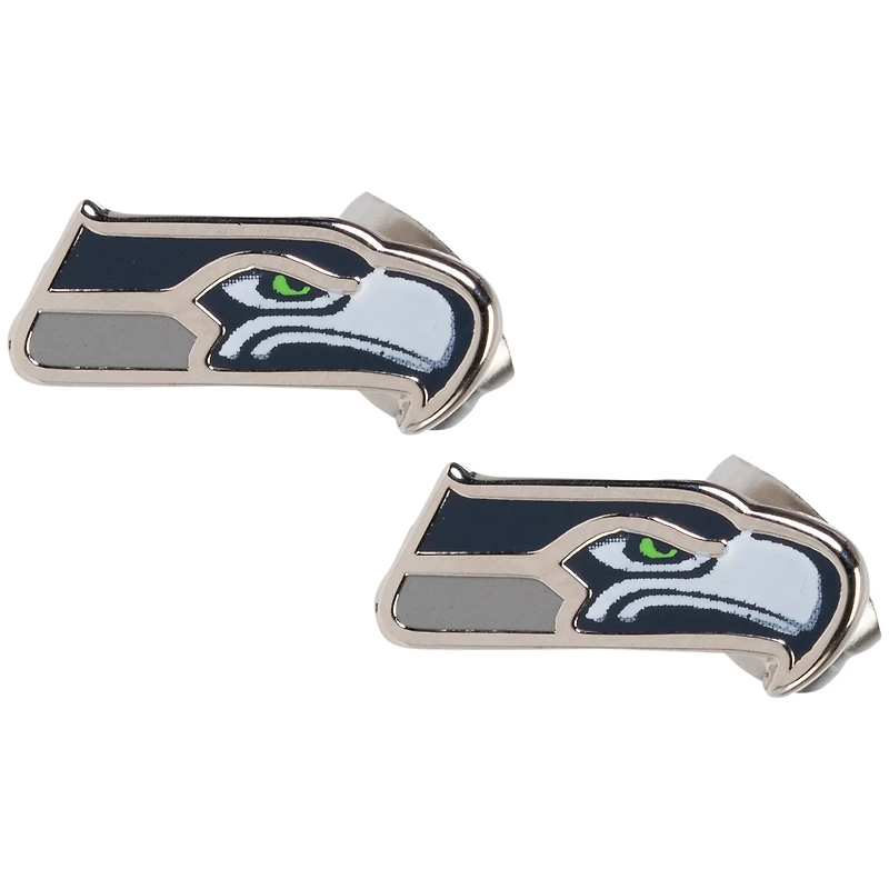 WinCraft Seattle Seahawks Team Post Earrings