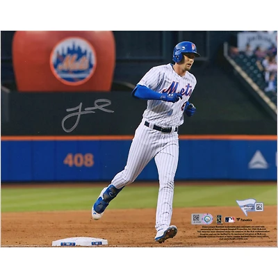 Jeff McNeil New York Mets Autographed 8" x 10" Apple Photograph
