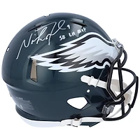 Nick Foles Philadelphia Eagles Autographed Riddell Speed Authentic Pro-Line Helmet with "SB LII MVP" Inscription