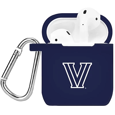Navy Villanova Wildcats Silicone AirPods Case