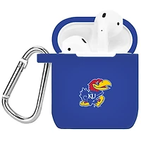 Royal Kansas Jayhawks Silicone AirPods Case
