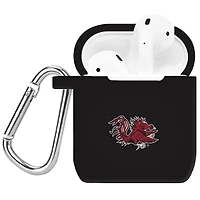 Black South Carolina Gamecocks Silicone AirPods Case