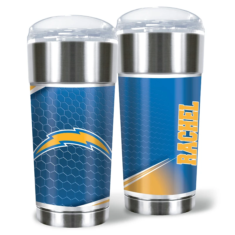 Los Angeles Chargers 24oz. Personalized Eagle Tumbler