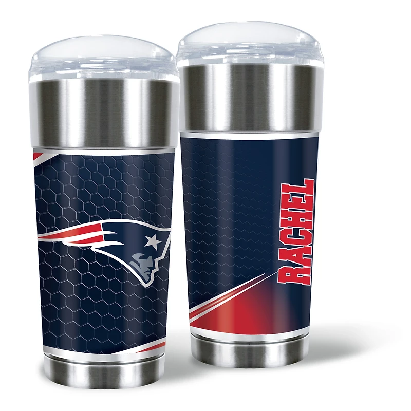 New England Patriots 24oz. Personalized Eagle Tumbler