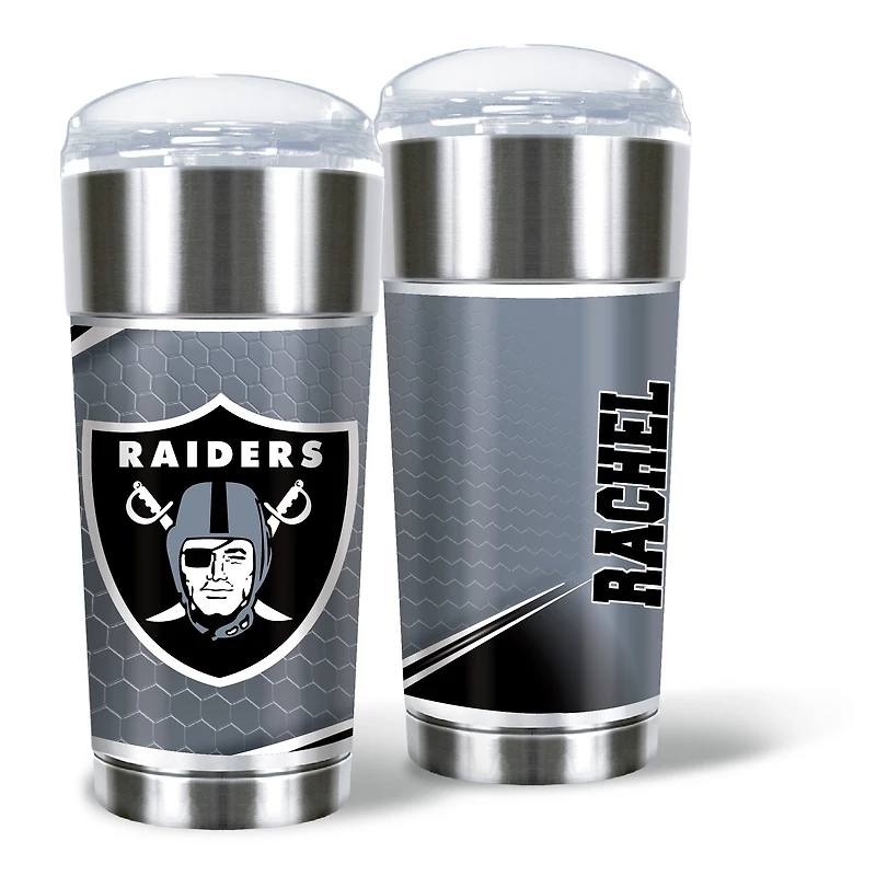 Las Vegas Raiders 24oz. Personalized Eagle Tumbler