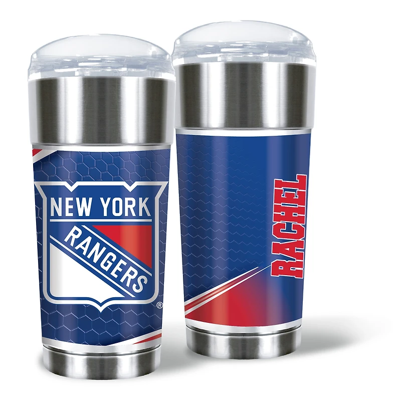 New York Rangers 24oz. Personalized Eagle Tumbler
