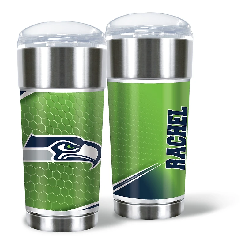 Seattle Seahawks 24oz. Personalized Eagle Tumbler