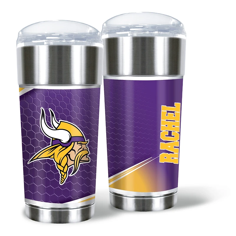 Minnesota Vikings 24oz. Personalized Eagle Tumbler