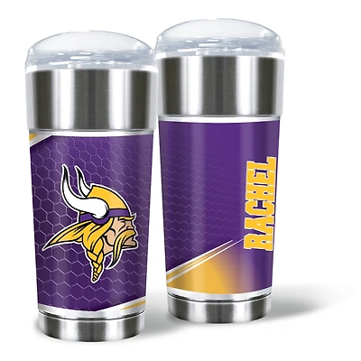 Minnesota Vikings 24oz. Personalized Eagle Tumbler