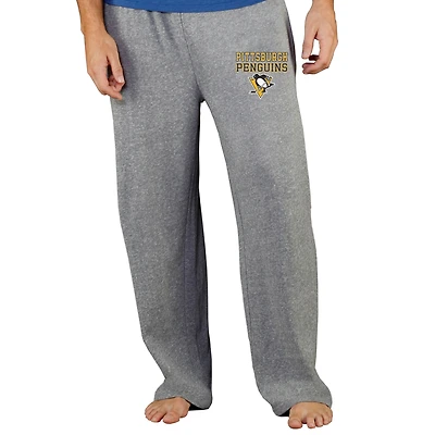 Men's Concepts Sport Gray Pittsburgh Penguins Mainstream Terry Pants