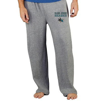 Men's Concepts Sport Gray San Jose Sharks Mainstream Terry Pants