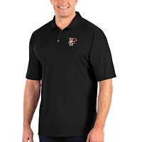 Men's Antigua Black Bowling Green St. Falcons Big & Tall Tribute Polo
