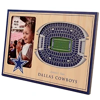 Brown Dallas Cowboys 3D StadiumViews Picture Frame