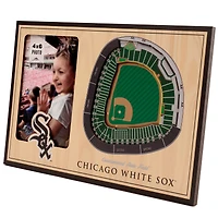 Brown Chicago White Sox 3D StadiumViews Picture Frame