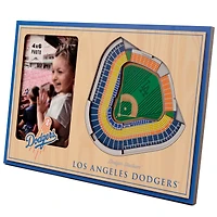 Brown Los Angeles Dodgers 3D StadiumViews Picture Frame