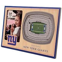 Brown New York Giants 3D StadiumViews Picture Frame