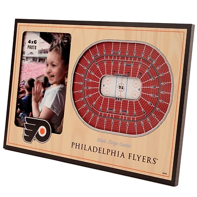 Brown Philadelphia Flyers 3D StadiumViews Picture Frame