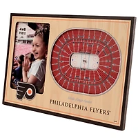 Brown Philadelphia Flyers 3D StadiumViews Picture Frame
