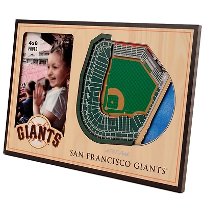 Brown San Francisco Giants 3D StadiumViews Picture Frame