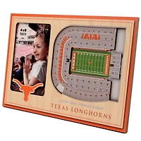 Brown Texas Longhorns 3D StadiumViews Picture Frame