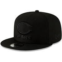 Men's New Era Black Chicago Bears 9FIFTY Adjustable Snapback Hat