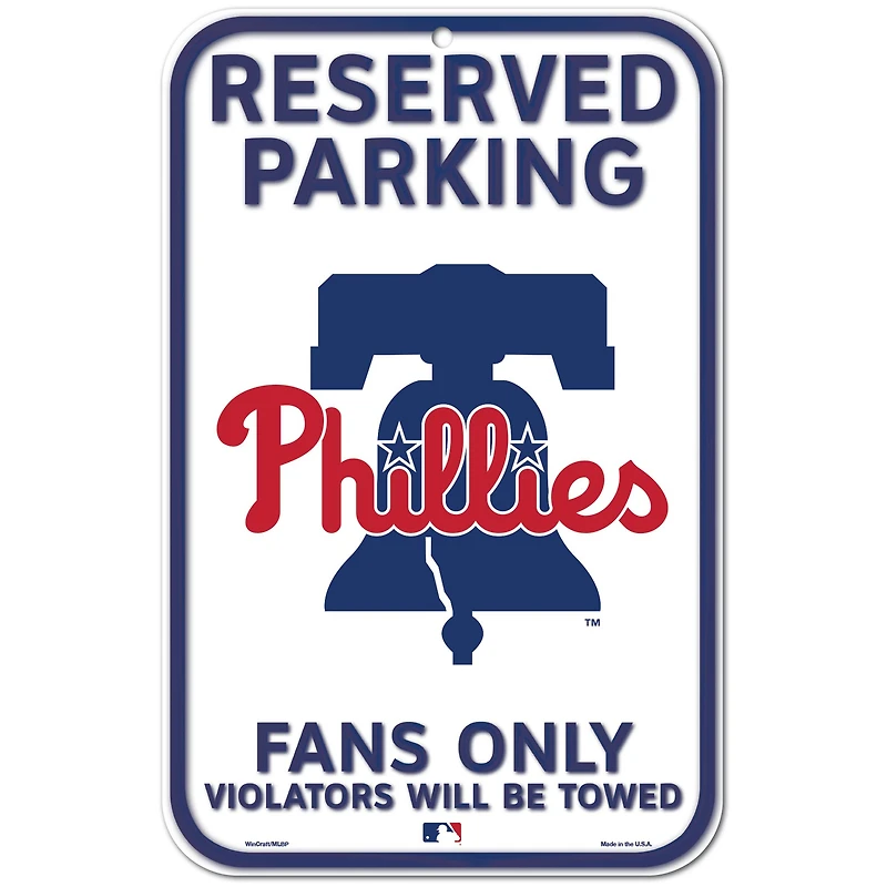 WinCraft Philadelphia Phillies 11" x 17" Indoor/Outdoor Sign