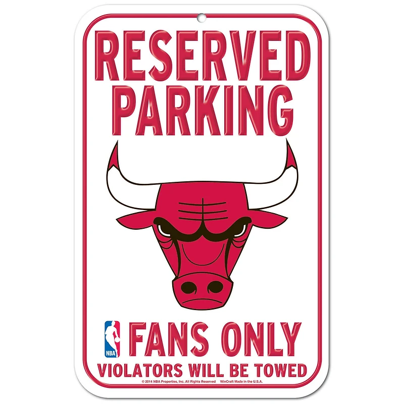 WinCraft Chicago Bulls 11" x 17" Indoor/Outdoor Sign