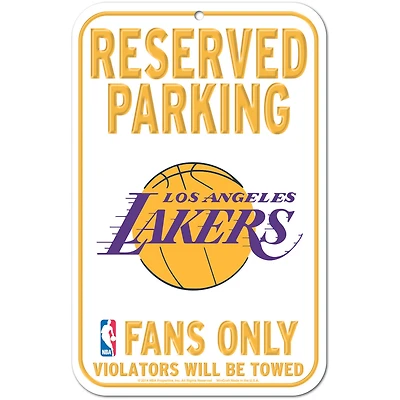 WinCraft Los Angeles Lakers 11" x 17" Indoor/Outdoor Sign