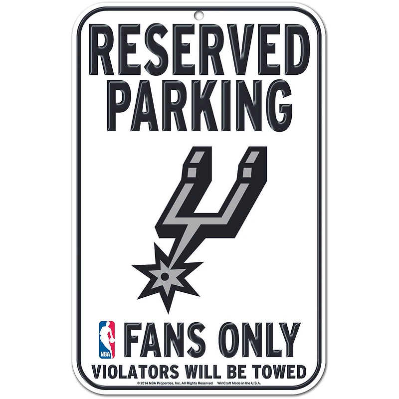 WinCraft San Antonio Spurs 11" x 17" Indoor/Outdoor Sign