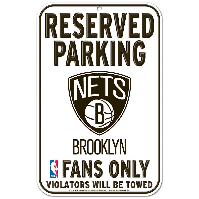 WinCraft Brooklyn Nets 11" x 17" Indoor/Outdoor Sign