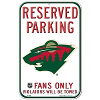 WinCraft Minnesota Wild 11" x 17" Indoor/Outdoor Sign