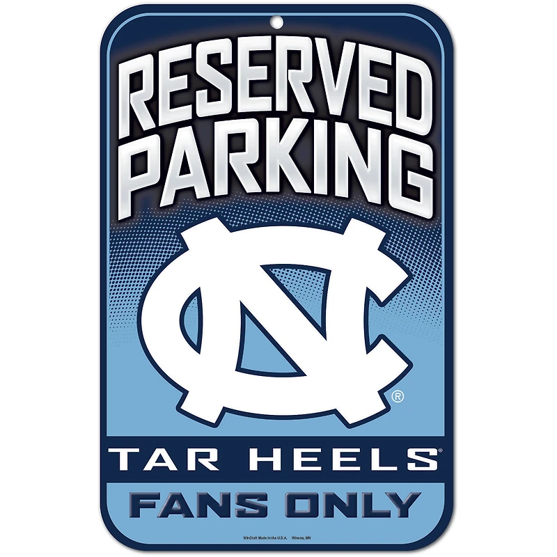 WinCraft North Carolina Tar Heels 11" x 17" Indoor/Outdoor Sign