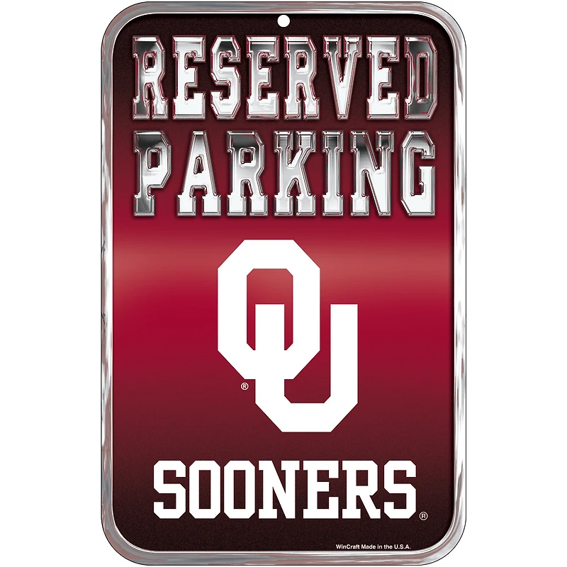 WinCraft Oklahoma Sooners 11" x 17" Indoor/Outdoor Sign