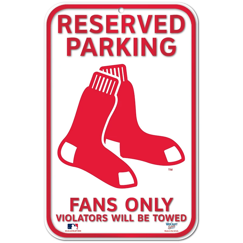 WinCraft Boston Red Sox 11" x 17" Indoor/Outdoor Sign