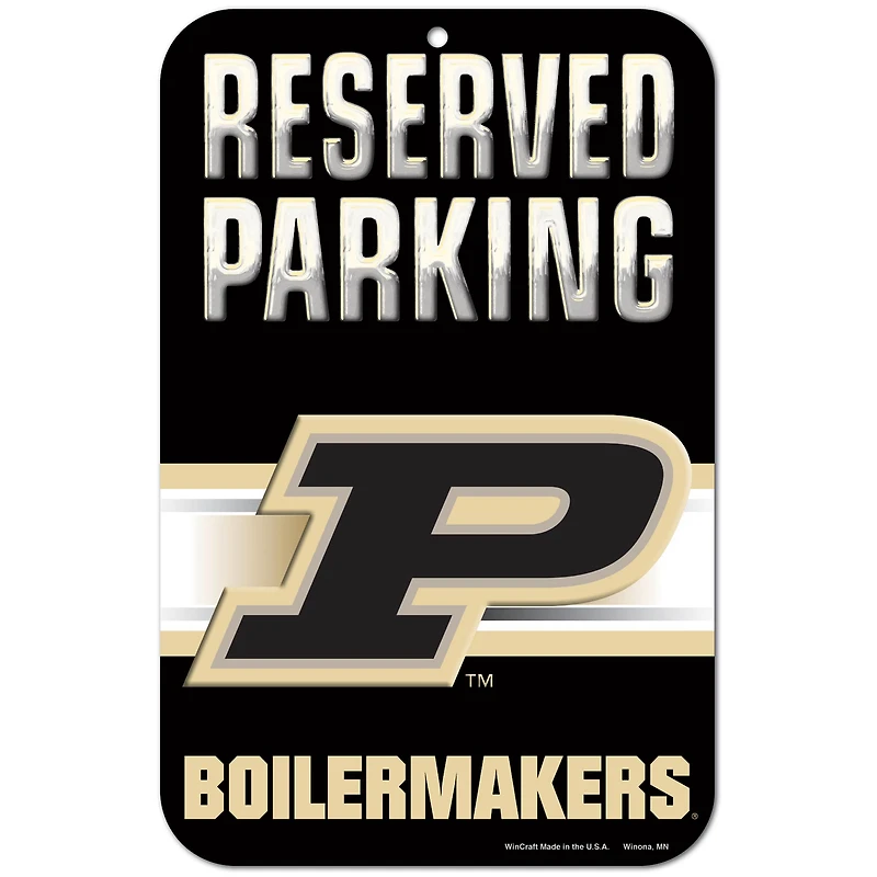 WinCraft Purdue Boilermakers 11" x 17" Indoor/Outdoor Sign