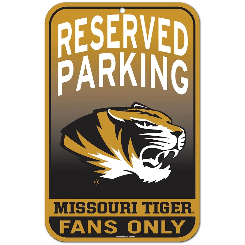 WinCraft Missouri Tigers 11" x 17" Indoor/Outdoor Sign